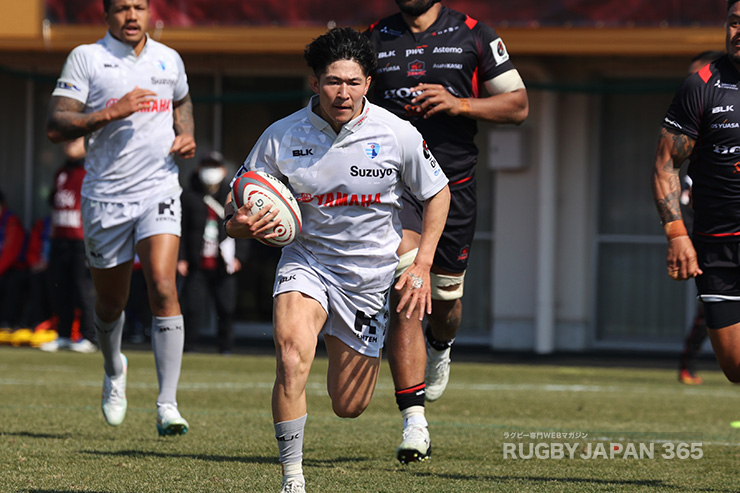 前半36分北村瞬太郎のトライ