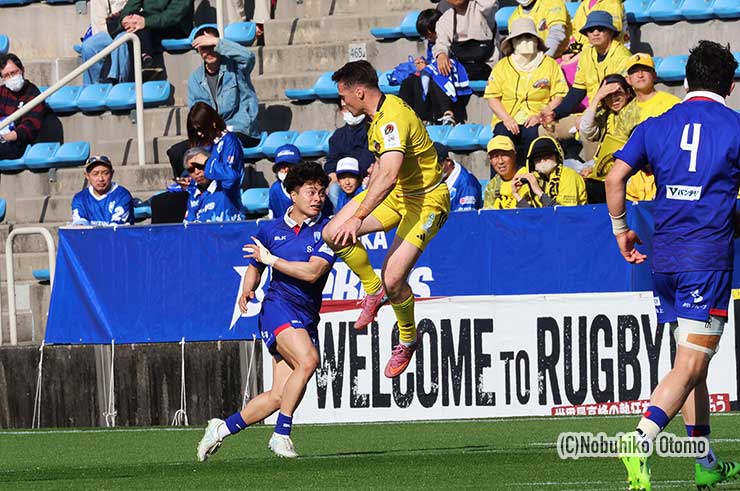 リーグワンデビューの静岡FB杉本