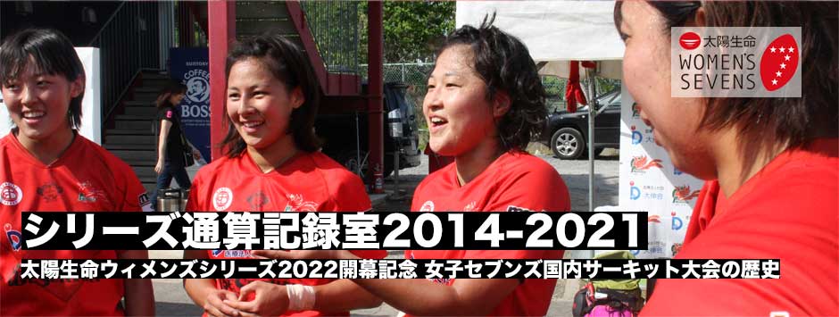 太陽生命ウィメンズセブンズシリーズ2022開幕記念・シリーズ通算記録室