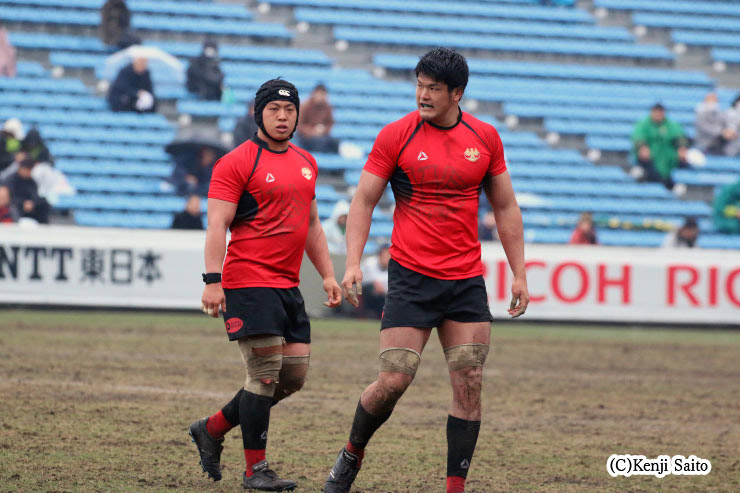 帝京大時代の小瀧と坂手