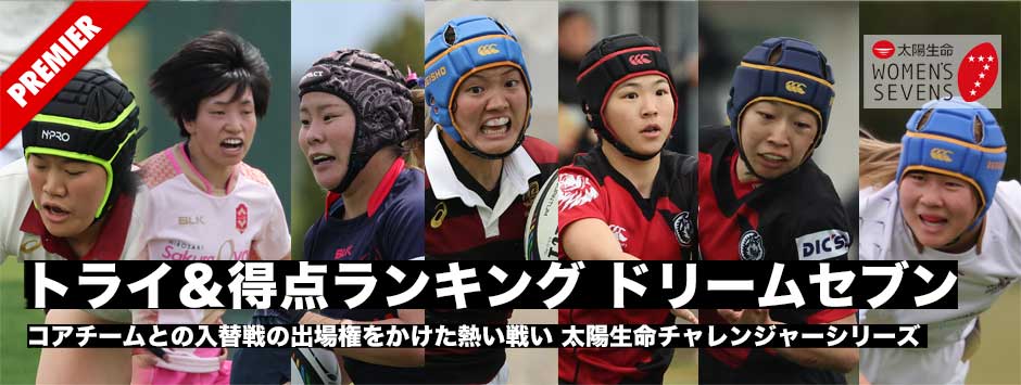 トライ・得点ランキング、本誌選出ドリームセブン