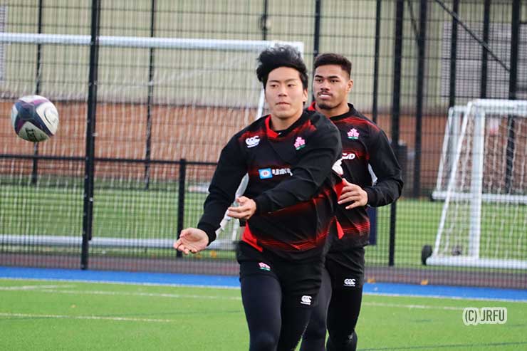 ポルトガル戦に続き先発出場したCTB中野将伍
